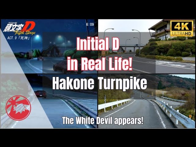 Hakone Mt. Taikan Night - Wangan Midnight 5DX+ VS Initial D Zero (Graphics  Comparison) 