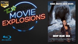 The Best Movie Explosions: Deep Blue Sea (1999) Helicopter Crashes