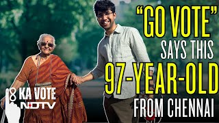 Lok Sabha Elections 2024 | 97-Year-Old's Message For First-Time Voters | #NDTV18KaVote