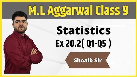 Class 9 | M.L Aggarwal | Statistics | Ex 20.2 | Part 01