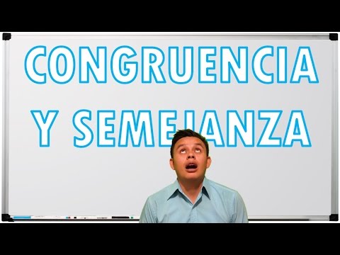 Vídeo: Diferencia Entre Congruente E Igual