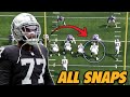 Raiders Film: EVERY Thayer Munford Snap Week 1 Pre-Season
