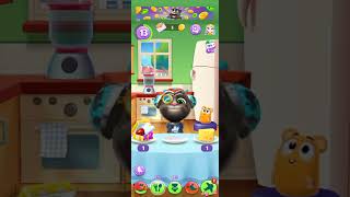 My Tom 2|Talking Tom 2 Eating Cheese #tomgame #tom #mytom2 #mytom #shorts #subscribetomychannel screenshot 3