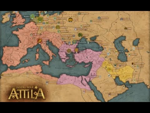 ATTILA TOTAL WAR რომის ბრძოლები