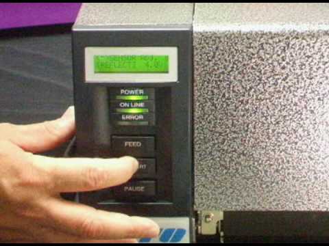 How to calibrate your SX thermal printer