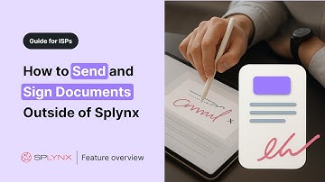 How to Send & Sign Documents in Splynx Without Customer Login | ISP Automation Guide