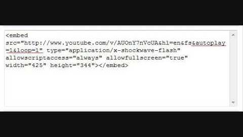 In a Minute How To: Add Autoplay and Loop #1