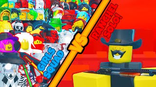 The Battle Bricks: Girls Squad vs Ranchel Solo🔥