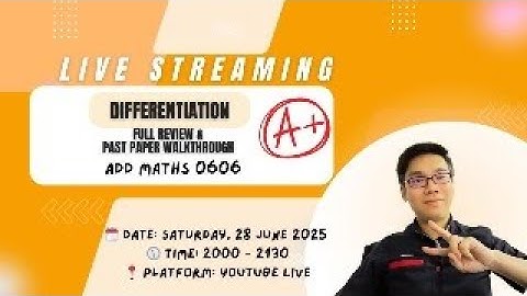 🔥 Master Differentiation: Live Question Drill!