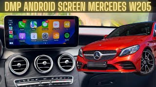 DMP ANDROID SCREEN for 2014+ Mercedes-Benz C-Class | Full Installation C300, C63, GLC, C350 (W205)