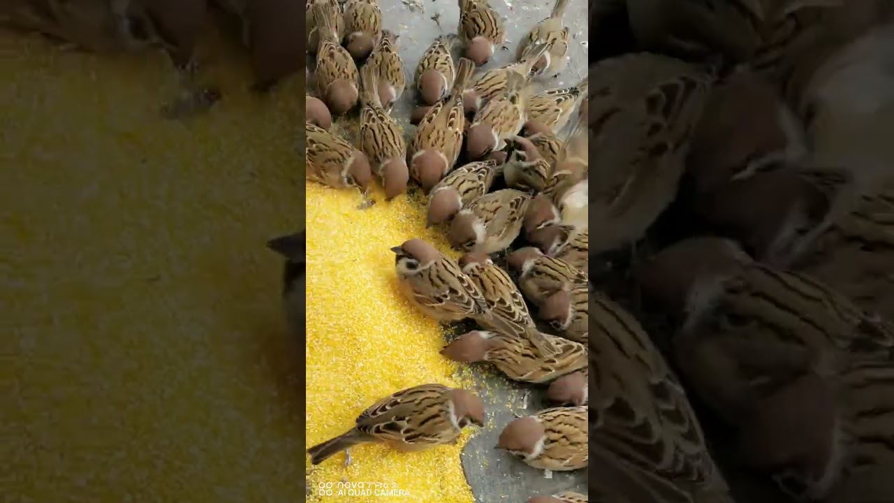 Beautiful Love Bird - Bird Playing - Bird Feeding and Eating 36 