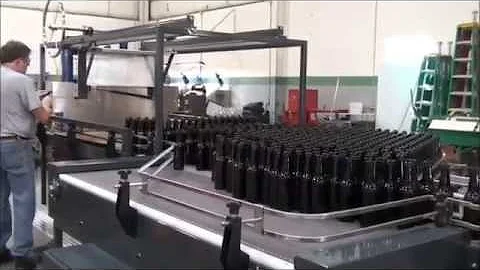 AIS Container Handling Manual Depalletizer with Mass Accumulation Table