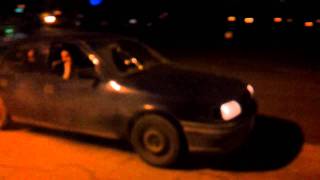 Opel Vectra Burnout