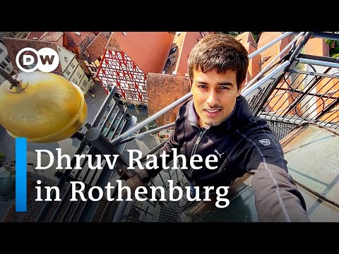 Video: Příjezd do Rothenburg ob der Tauber