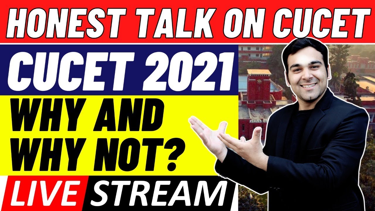 CUCET Hona Chahiyey? Honest Talk on College Admissions | Live Session