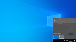 Fix "No Internet, Secured" WiFi Error in Windows [Complete Guide]