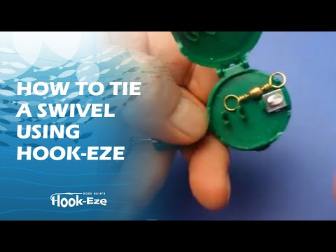 How to tie a swivel using Hook-Eze 
