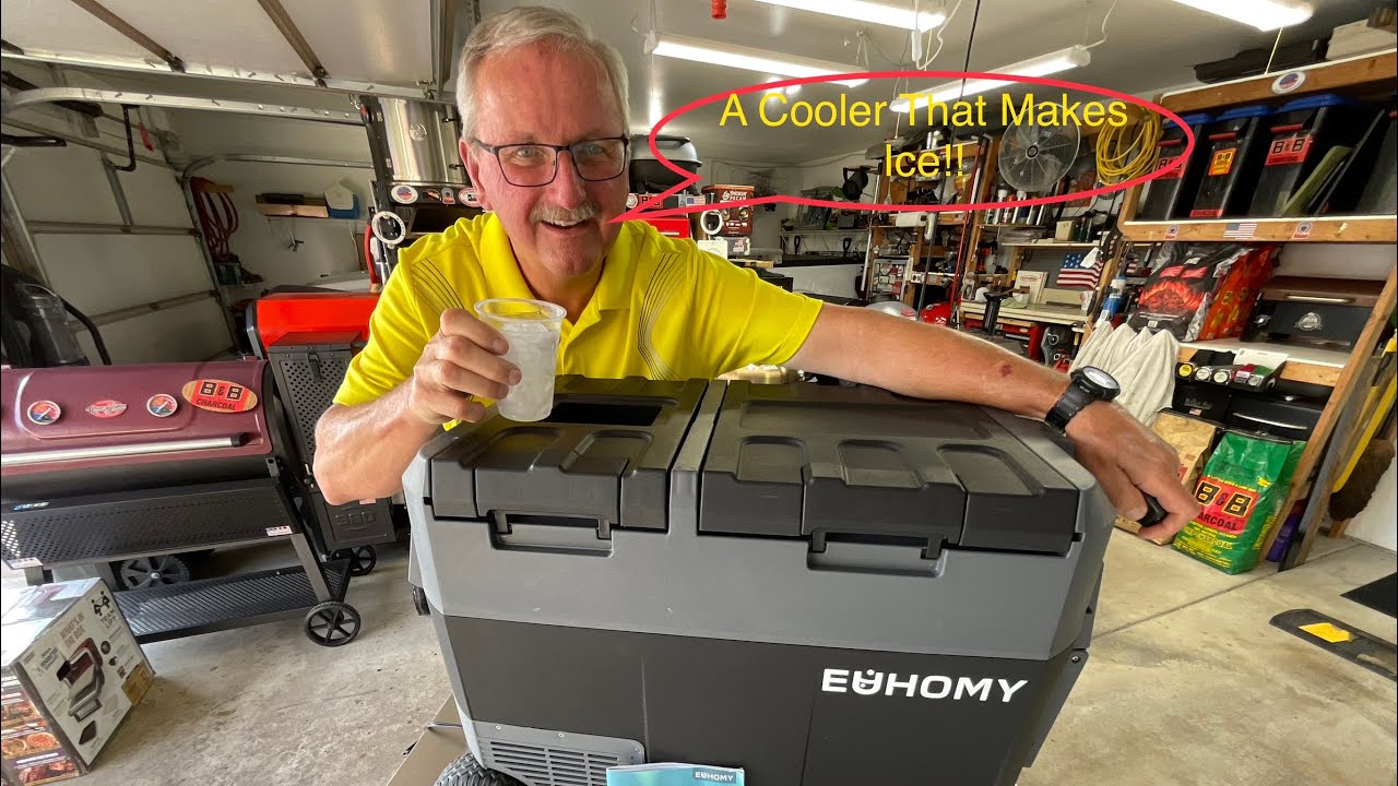 Euhomy Portable Ice Maker Unboxing And Review 