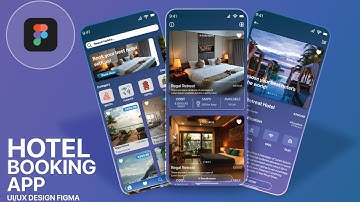 Figma Hotel Booking App Tutorial | Figma Design | Part 1