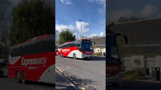 Bus Éireann Expressway VDL Futura FHD2-139 #LX10 departing Enniskillen bus station | #bus #buslover