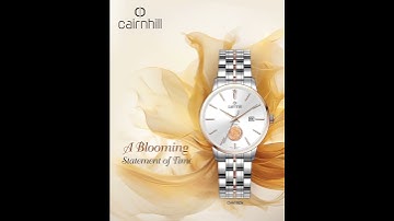 Embrace the charm of every moment with Cairnhill Watches | TIME ZONE Authorized Seller