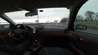 Mercedes E220 W211 (Facelift) Co Driver Pov
