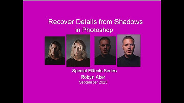 Recover Details from Shadows with Photoshop