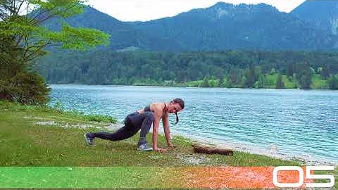 Plank Core Jump | HIIT Boot Camp Drill