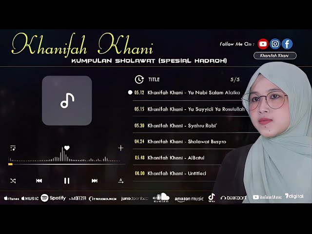 Full Album Sholawat Ya Nabi  Salam khanifah Khani (Versi Hadroh) spesial Ramadhan Terpopuler 2022 class=