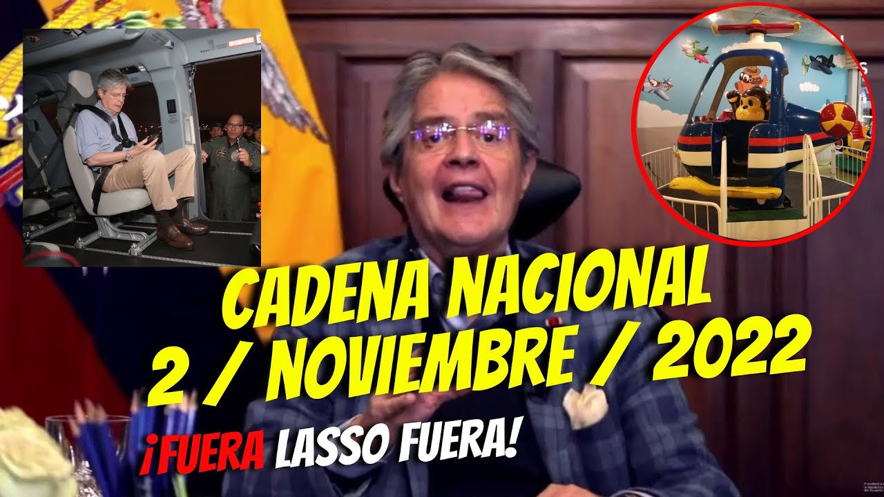 LA CADENA NACIONAL MÁS LAMENTABLE DEL MUNDO ¡Lasso te quedó grande la