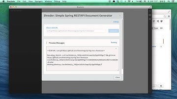Shreder - Simple Spring RestAPI Documentation Generator on Brackets