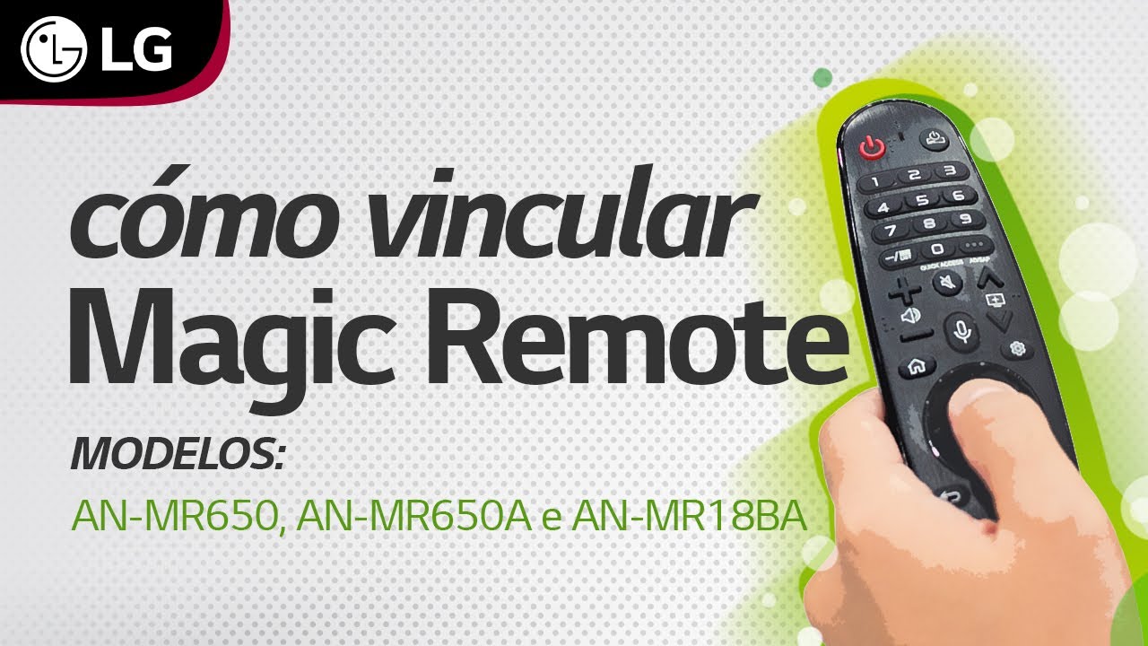 Cómo vincular Magic Remote - AN-MR650 (A) y AN-MR18BA 