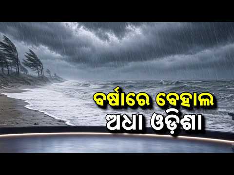 🔴Live | ବର୍ଷାରେ ବେହାଲ ଅଧା ଓଡ଼ିଶା | Deep Depression To Make Landfall Tonight | Argus News