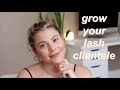 HOW TO GAIN CLIENTS AS A LASH TECH | HOW I BECAME FULLY BOOKED IN JUST A FEW MONTHS