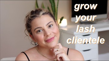 HOW TO GAIN CLIENTS AS A LASH TECH | HOW I BECAME FULLY BOOKED IN JUST A FEW MONTHS