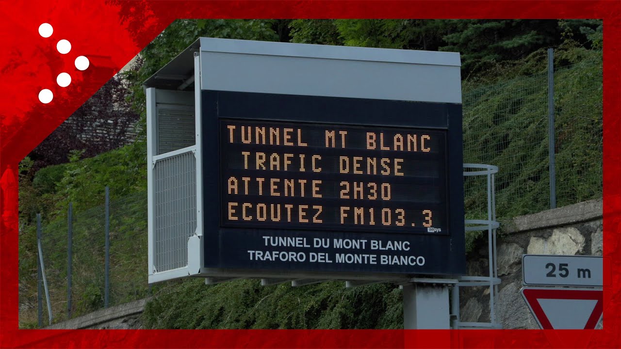 Monte Bianco, attesa di 2h30 per passare da Courmayeur a Chamonix: continuano le code per il traforo