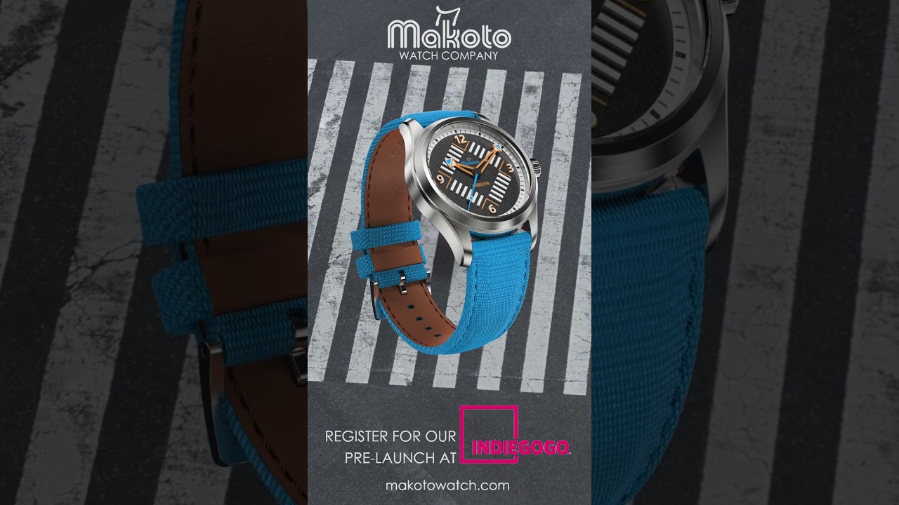 Luxury Titanium Watch Shibuya Makoto Watch Company by Makoto Watch