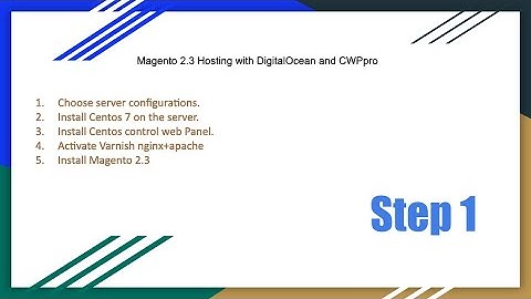 Setting up a server for Magento 2 with Varnish cache and Nginx #magento2 #Varnish #Digitalocean