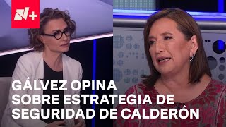 Felipe Calderón “al menos intentó combatir al crimen”: Xóchitl Gálvez - Tercer Grado