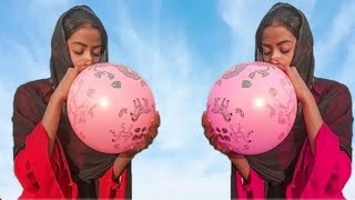 outdoor fun with Monty Balloon || Smart Girl Popping Balloons and learn colors for kids #2