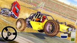 Phá hủy xe buggy cực kỳ nguy hiểm Derby - Monster Truck 3D Crash | Trò chơi Android screenshot 2