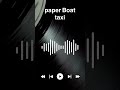 Paper Boat taxi AI music