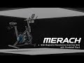 Merach S26 Exercise Bike: Compact, Magnetic & Built-in Dumbbell Rack– Your Window to Global Cycling