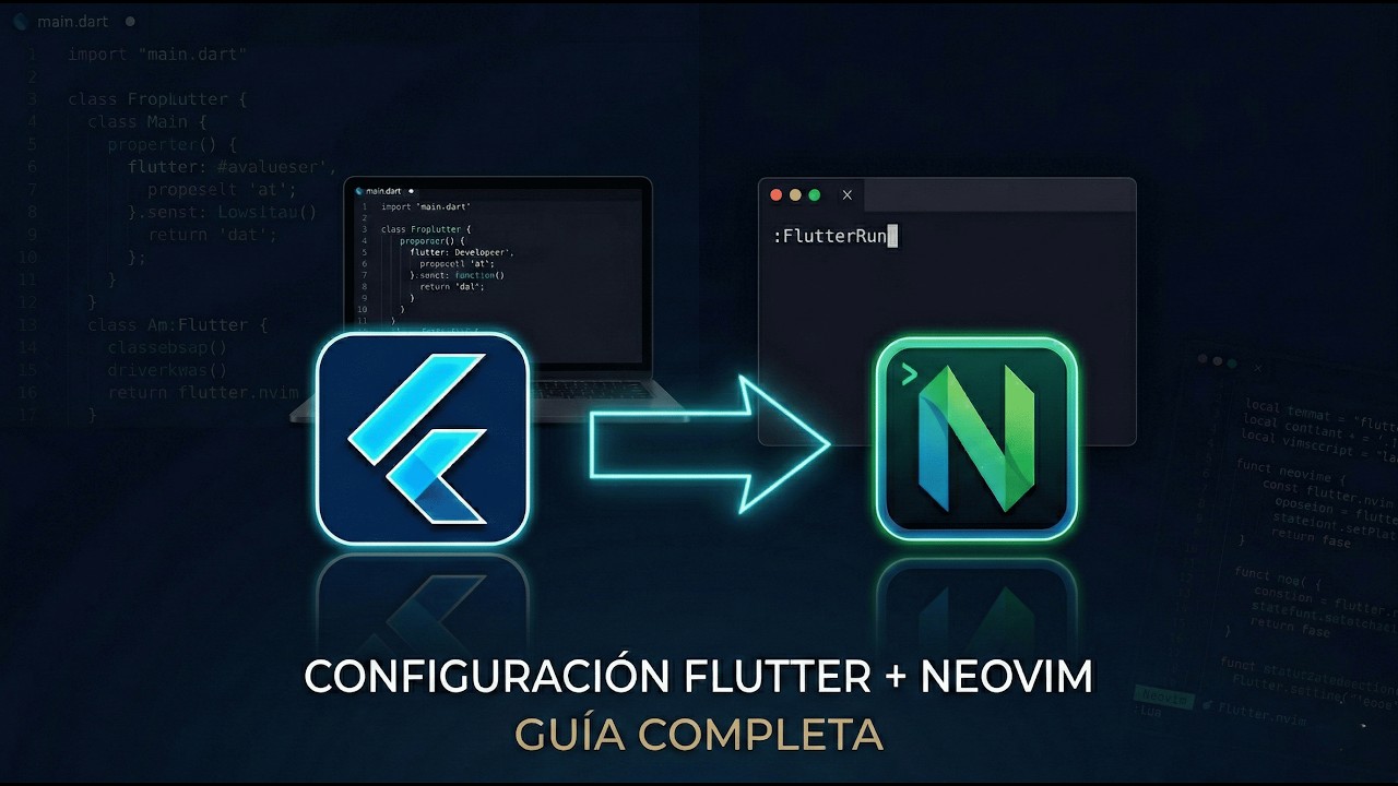 Configuracion Neovim + Flutter - YouTube
