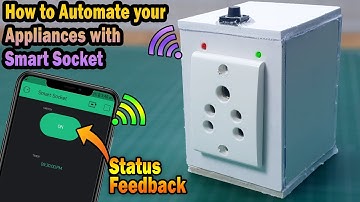 Smart Socket ESP8266 Blynk Home Automation Tutorial