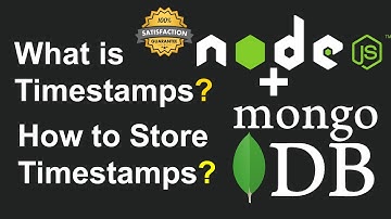 Timestamps in Mongoose(MongoDB), and How to Store Timestamps Automatically in MongoDB in Node JS