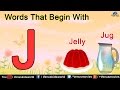 Words That Begin With 'J'