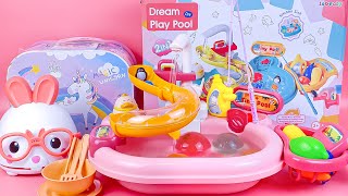 20 Minutes Satisfying with Unboxing Mini Dream Play Pool | Toys Collection Review | ASMR