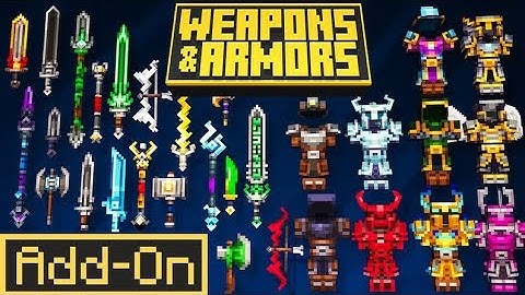 WEAPONS & ARMORS MOD Download now from Mediafire link with installation instructions