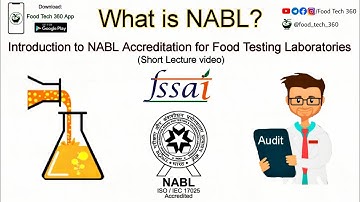 What is NABL? Introduction to NABL Accreditation (Short Lecture) | FSSAI FAE & JAE